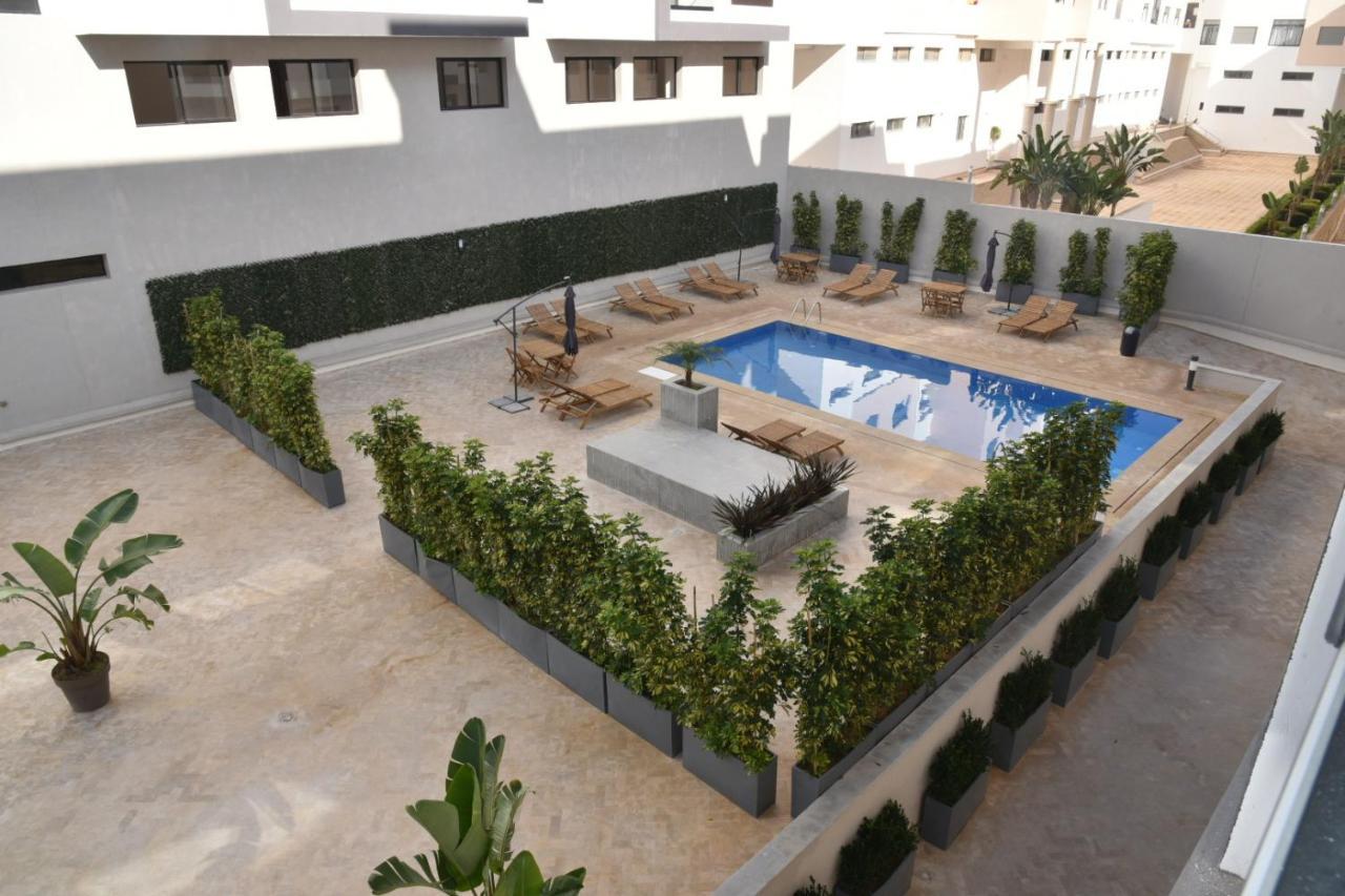 Lovely Apartment With Pool & Gym Kenitra Exterior foto